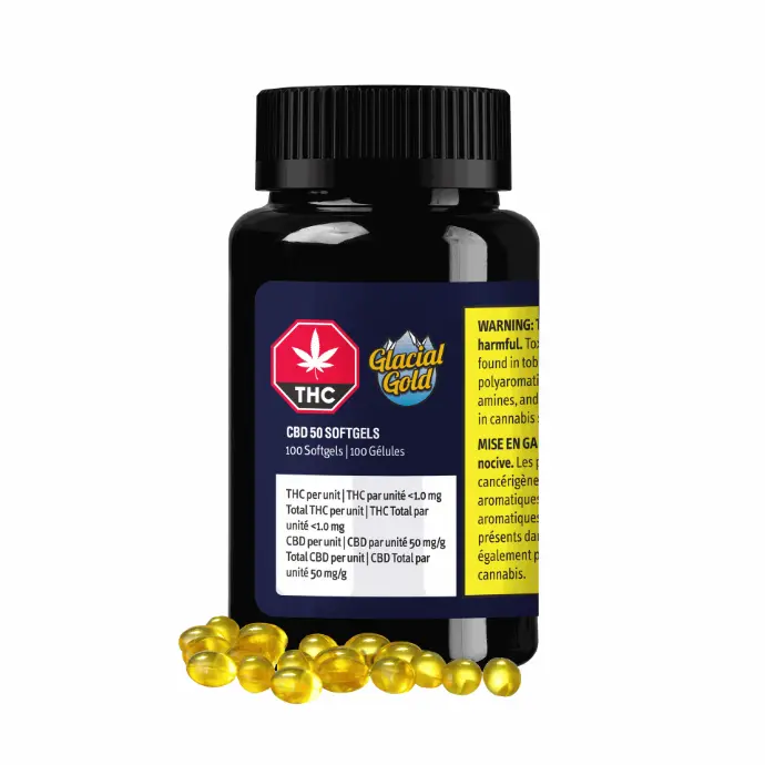 CBD 50 SOFTGELS 100 PACK