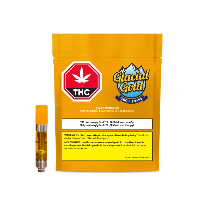 CBD 3:1 FUZZY MANGO VAPE 1G