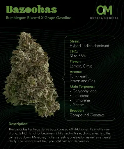 BAZOOKAS QUARTER OUNCE 7G